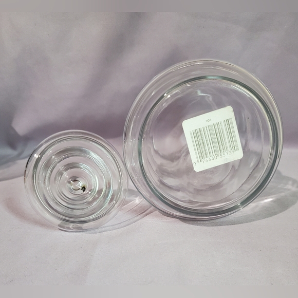 Vintage Glass Christmas Tree Apothecary Jar - Picture 3 of 3